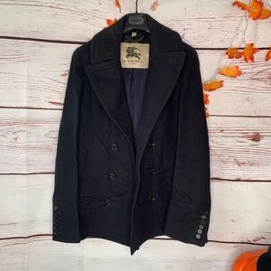 Burberry London navy trench-coat